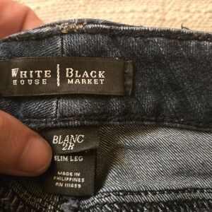 White House Black Market Slim Leg Jeans